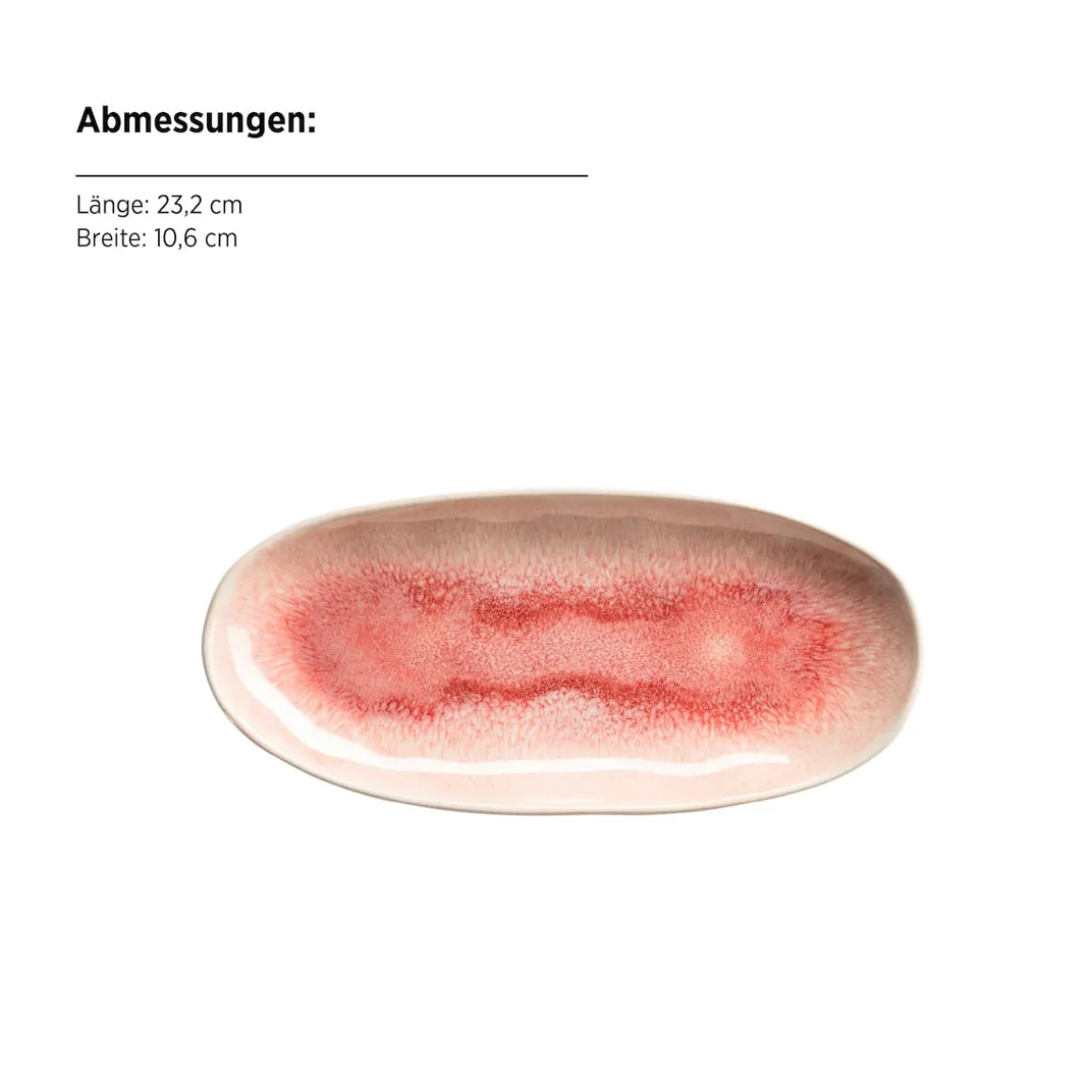 Servierplatten-Set, Steinzeug Frozen Berry