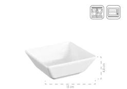 Servier-Set, Porzellan MANHATTAN CITY Schwarz