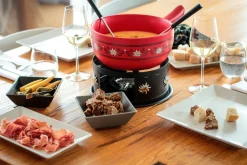 Servier-Set, Porzellan MANHATTAN CITY Schwarz