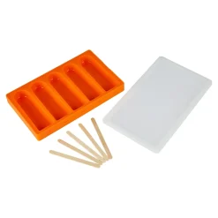 Silikonform "Eis am Stiel" inkl. 50 Holzstielen