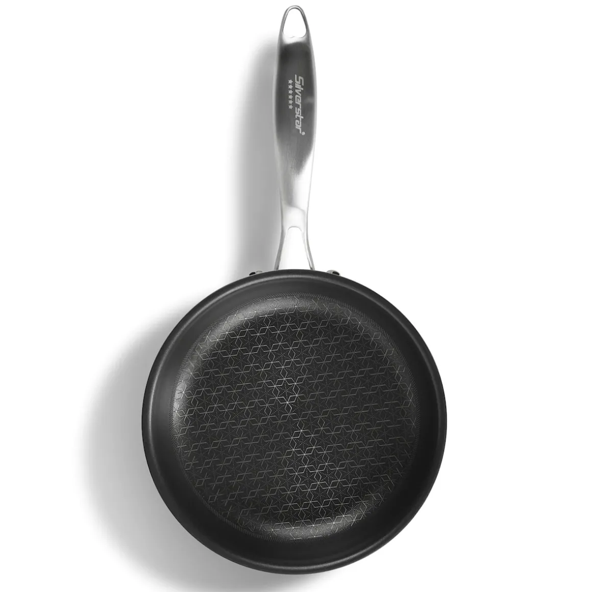 SILVERSTAR Edelstahlpfanne Bratpfanne 24 cm | ohne Deckel