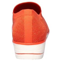 Slipper mit Keilabsatz „Federleicht“ koralle