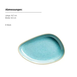 Snacking-Set, Steinzeug Cordelia Grün