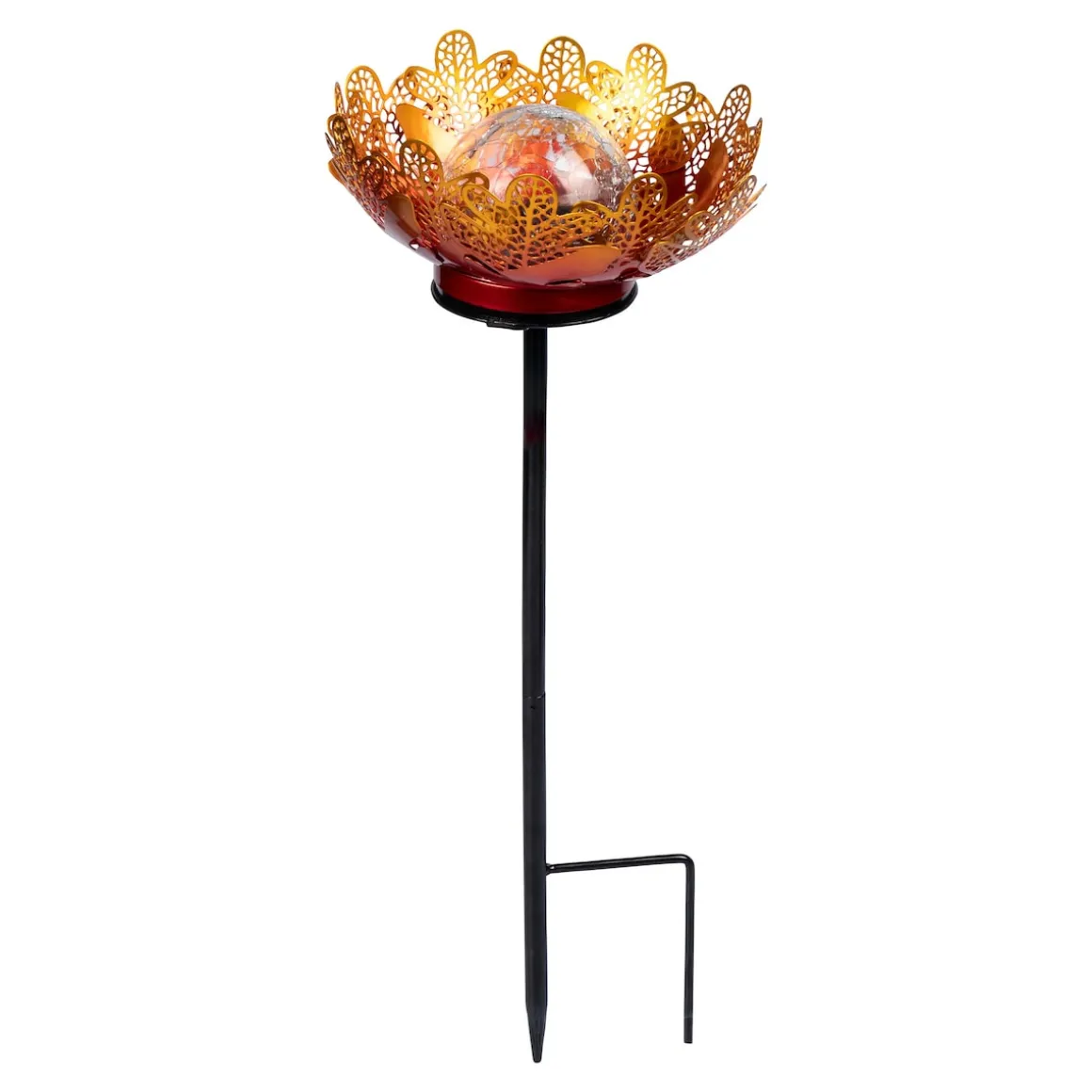 Solar-Gartenstecker 2 in 1 "Eichenblatt"