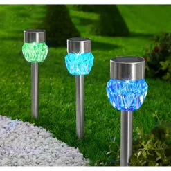 Solar-Gartenstecker "Kristall"