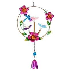 Solar-LED-Hängedeko "Blütenzauber"