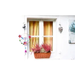 Solar-LED-Hängedeko "Blütenzauber"