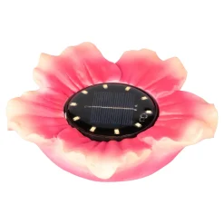 Solar-LED-Leuchte „Flowers“ koralle