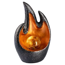 Solarleuchte Feuerstelle