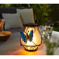 Solar-Leuchte „Schmetterling“