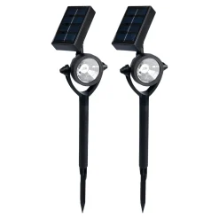 Solar-Sicherheits-Wegleuchte, 2 Stück