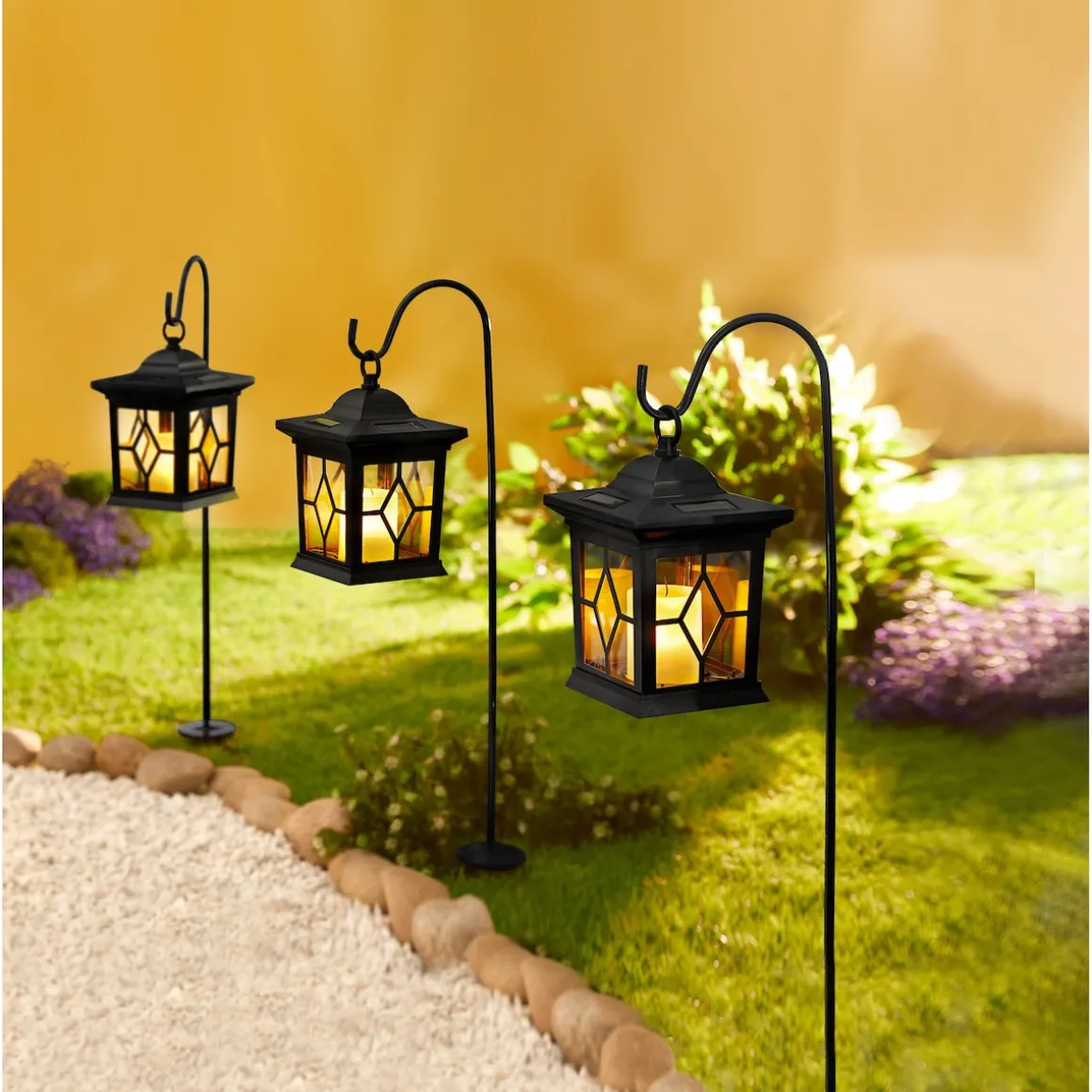 Solar-Wegleuchte "Kerzenschein"