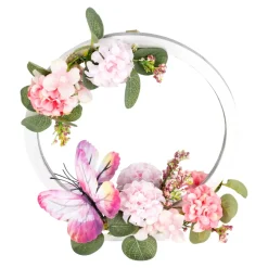 Spiegel mit Sommerblumen