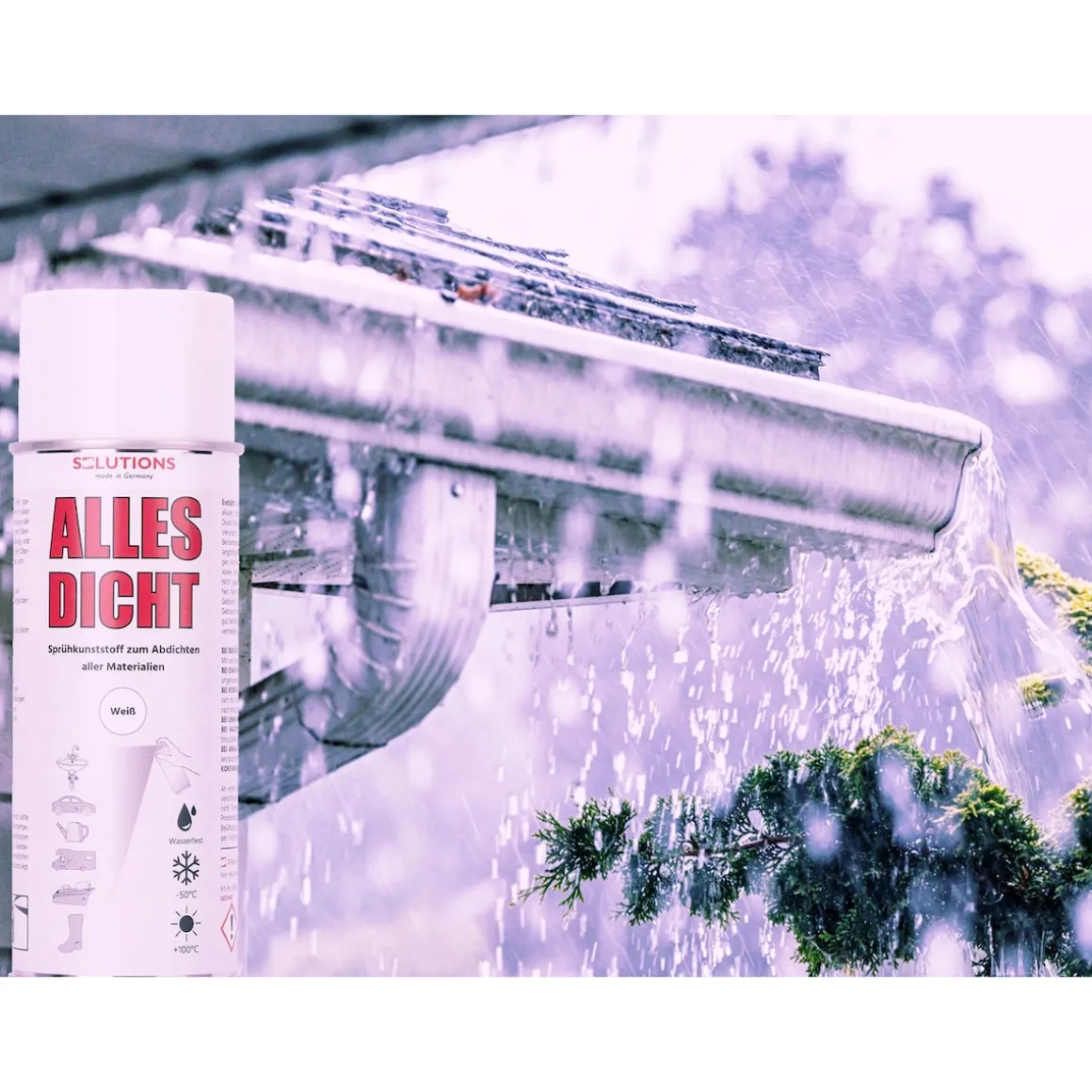 Spray „Alles Dicht“, 400 ml weiß