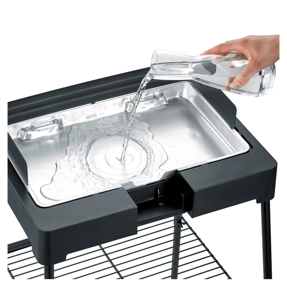 Standgrill mit Grillrost