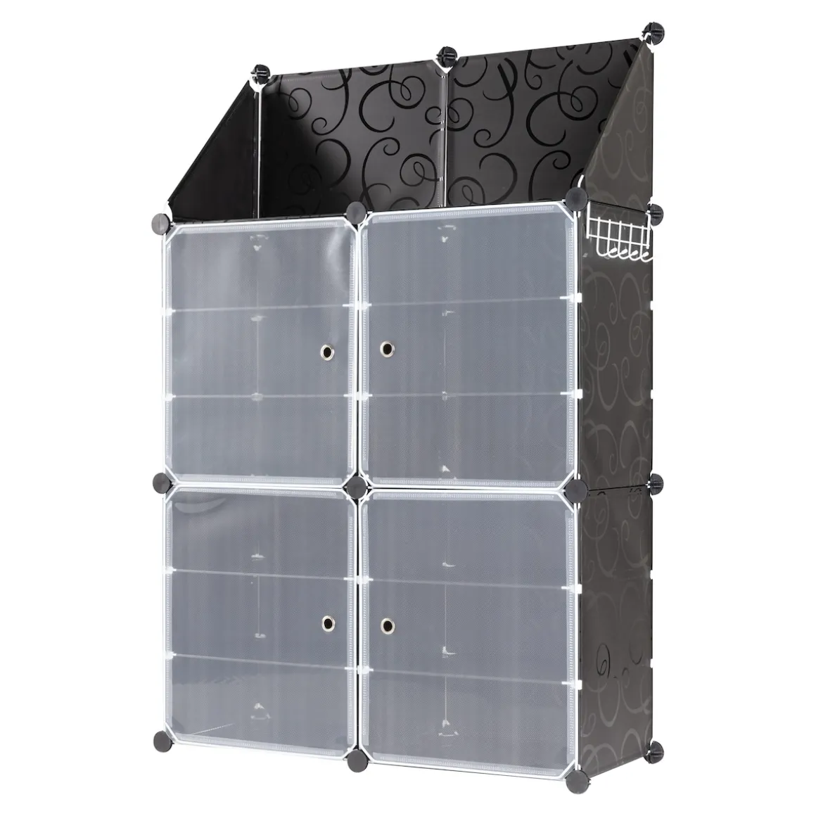 Steckbarer Schuhschrank mit Ablage „Trend“