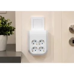 Steckdosenerweiterung 4er