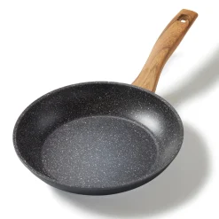 STONELINE Bratpfanne 24 cm | ohne Deckel - Holzoptik