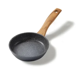 STONELINE Bratpfanne 16 cm | ohne Deckel - Holzoptik