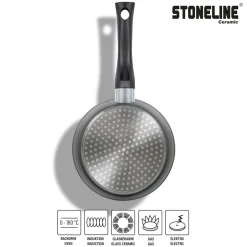 STONELINE CERAMIC Keramik Bratpfanne 16 cm | ohne Deckel