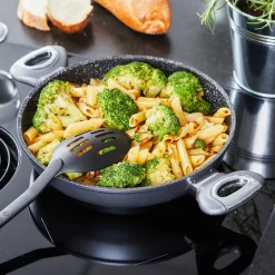 STONELINE Gourmundo Servierpfanne 24 cm | Grau