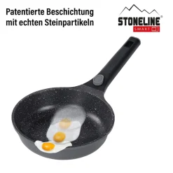 STONELINE SMART Bratpfanne 20 cm mit abnehmbarem Griff - Grau