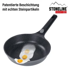STONELINE SMART Bratpfanne 24 cm mit abnehmbarem Griff - Grau