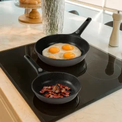 STONELINE SMART Pfannen-Set 2-teilig 24/28 | ohne Deckel - Grau