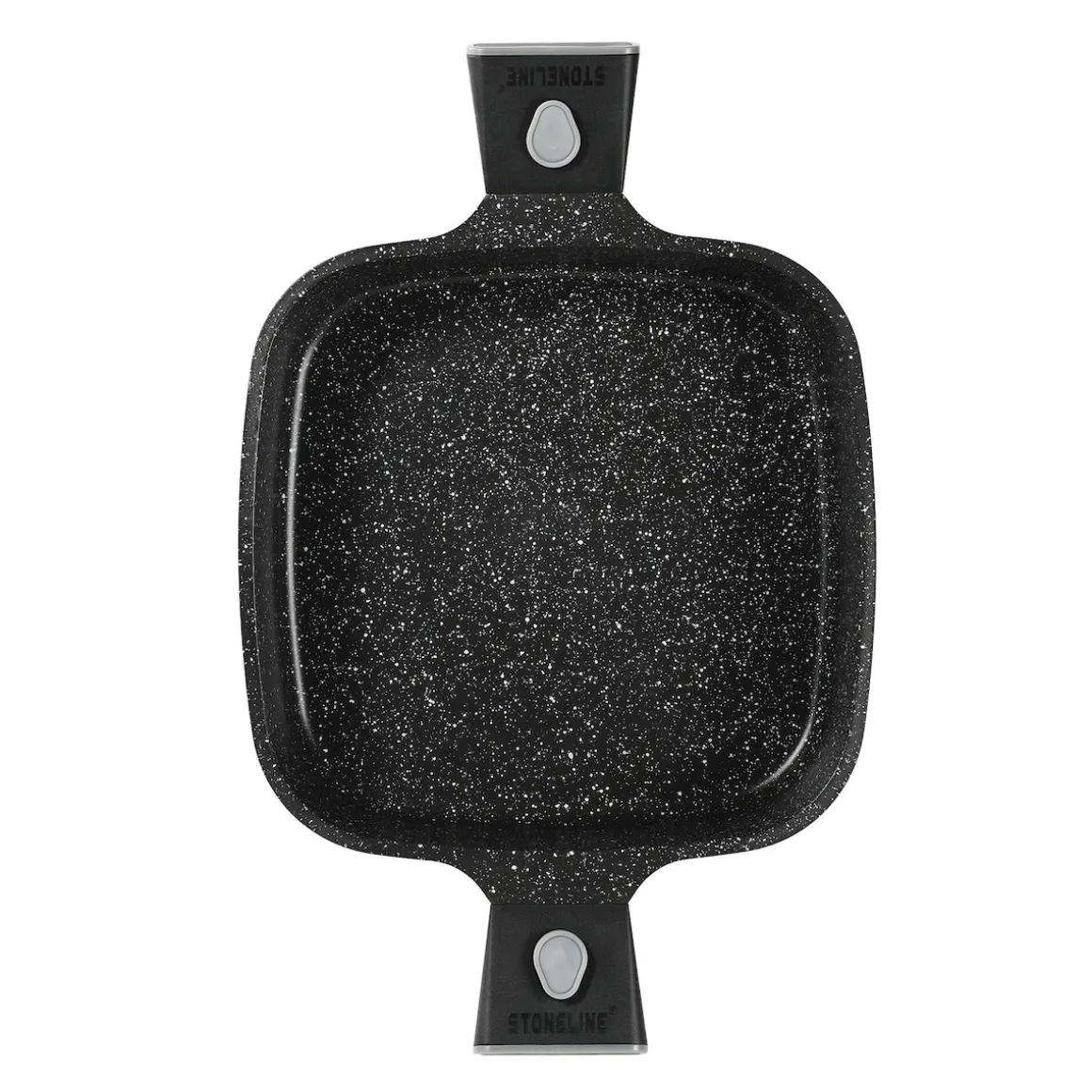 STONELINE SMART Servierpfanne Eckig 24 cm | mit Deckel