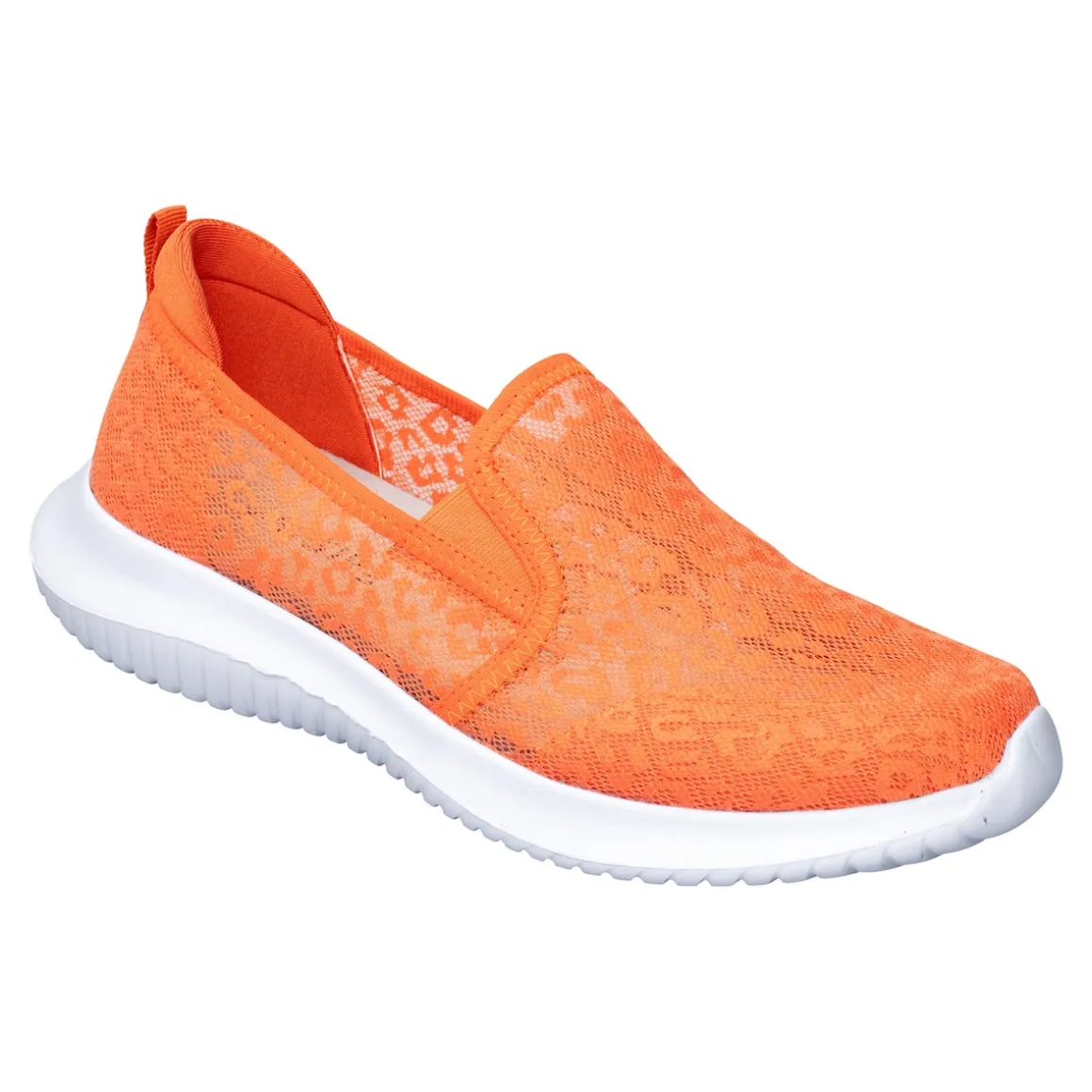 Stretch-Mokassin mit Spitze „Federleicht“