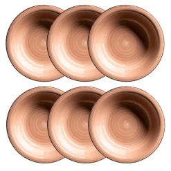 Suppenteller-Set, Steingut LUMACA Laguna