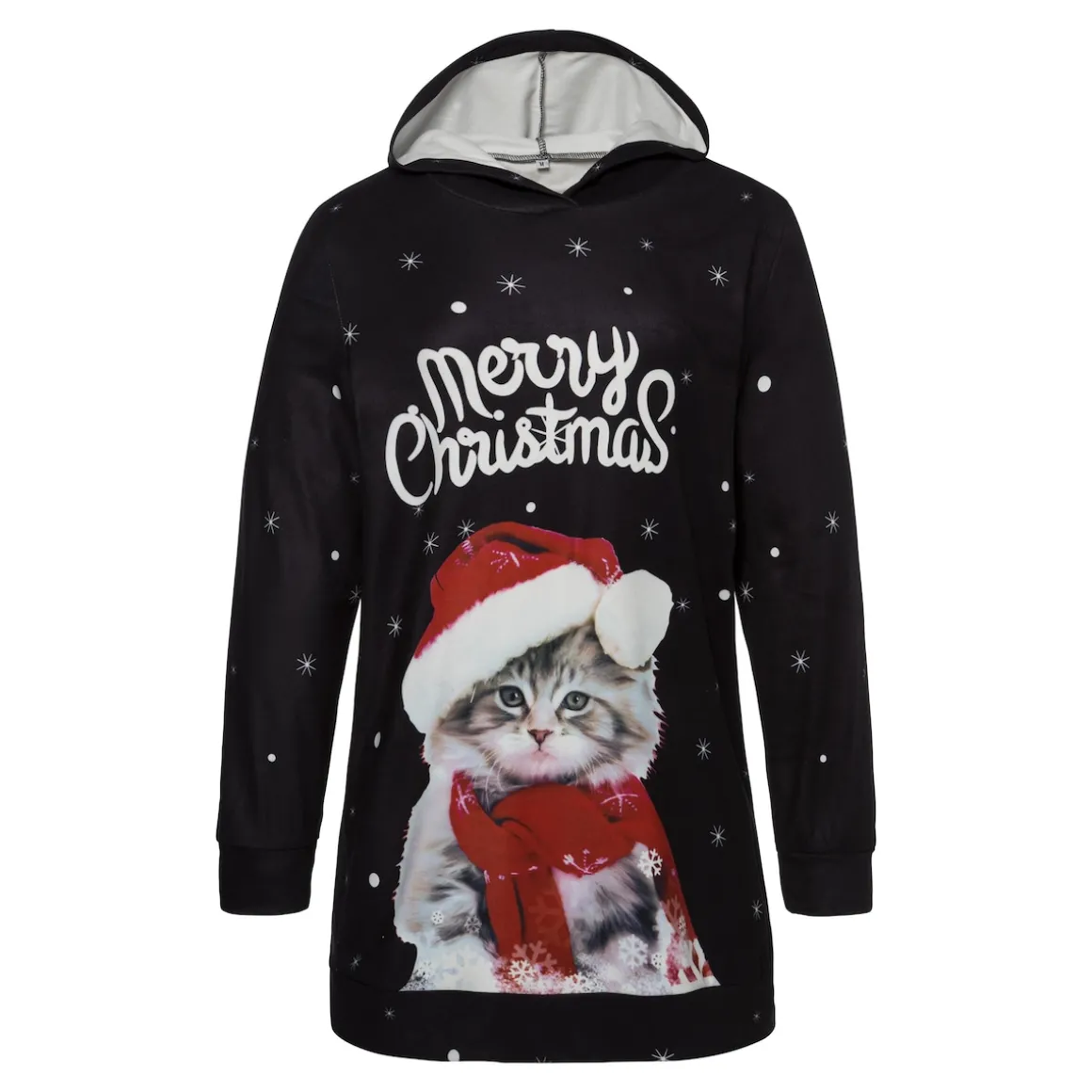 Sweatshirt „Weihnachtskatze“