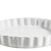 Tarteform 27 cm, Keramik KITCHEN TIME Weiß