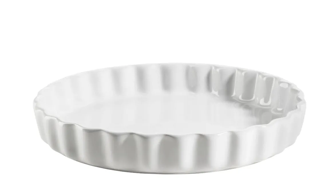 Tarteform 27 cm, Keramik KITCHEN TIME Weiß