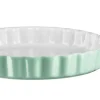 Tarteform 27 cm, Keramik KITCHEN TIME Grün