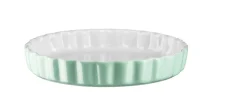 Tarteform 27 cm, Keramik KITCHEN TIME Grün