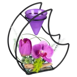 Teelichthalter „Violet Spring“