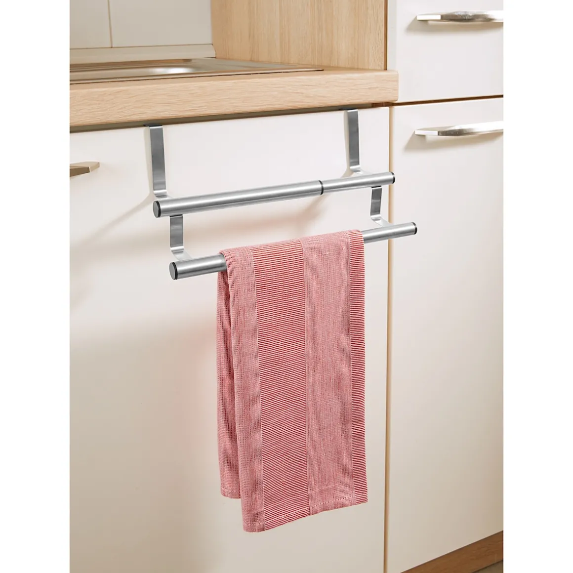 Teleskop-Handtuchstange "Doppel"