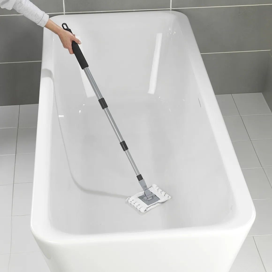 Teleskopstiel mit Komfortgriff