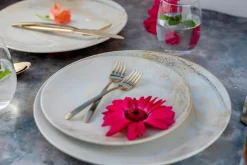 Teller-Set, Steinzeug Ossia 6 x Suppenteller, 6 x Speiseteller, 6 x Dessertteller