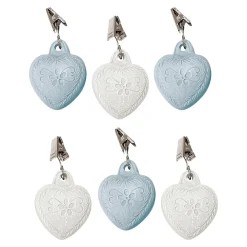 Tischtuchbeschwerer „Herz“, 6 Stück