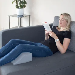 Trapezkissen mit Wärme und Massage Grau