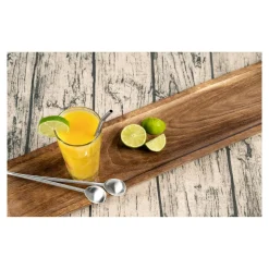 Trinkhalm-Löffel, 4 Stück