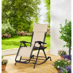 Variabler-Schaukelstuhl "Premium" creme