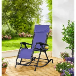 Variabler-Schaukelstuhl "Premium" lila