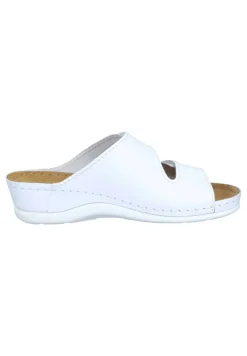 VILLORA Pantoletten weiß