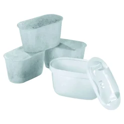 Wasserfilter Nachfüllset "Yucona", 3er-Set Filtertaschen