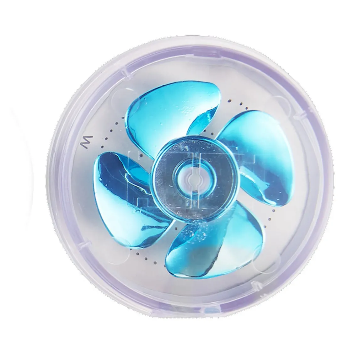 Wassersparender Duschkopf "Aquadon Eco Tornado" blau