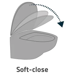 WC-Erhöhung mit Absenk-Automatik