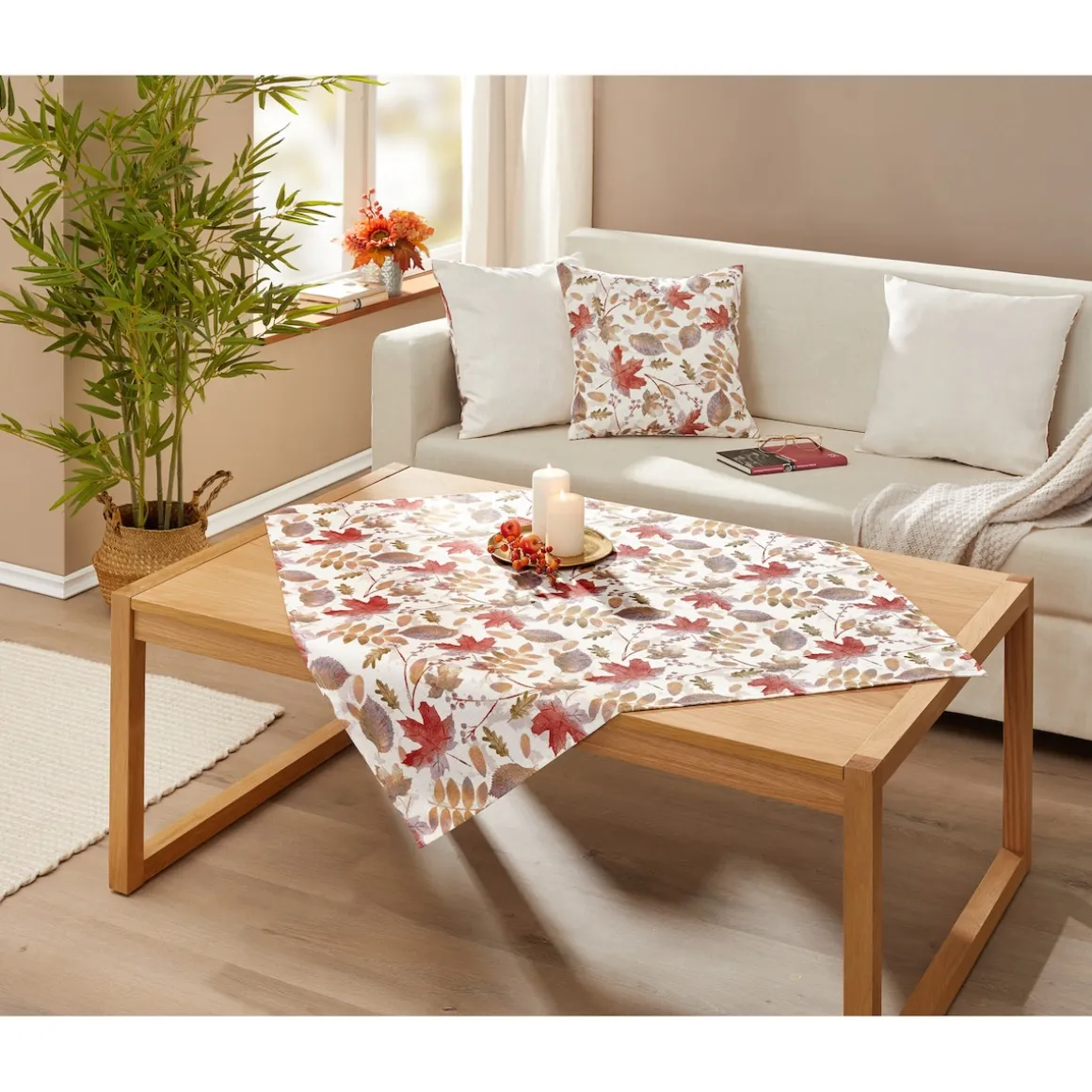 Wende-Kissenhülle „Herbstzauber“